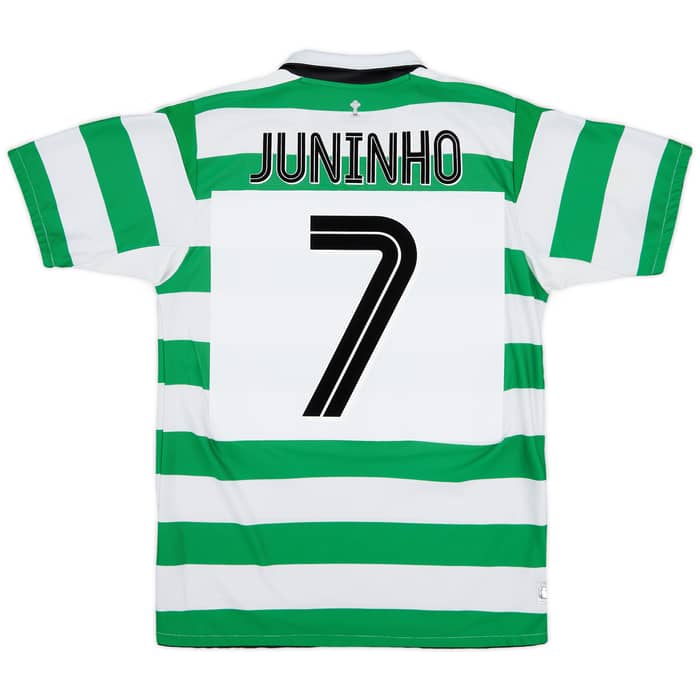 2004-05 Celtic Home Shirt Juninho #7 - 7/10 - (S)
