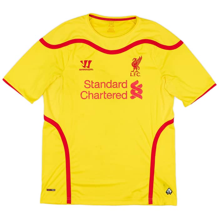 2014-15 Liverpool Away Shirt Gerrard #8 - 5/10 - (L)