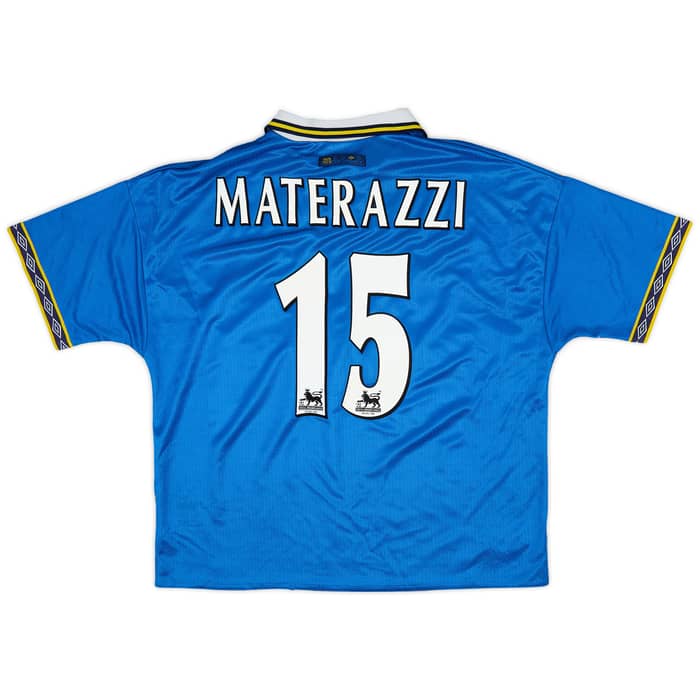 1997-99 Everton Home Shirt Materazzi #15 - 6/10 - (XXL)