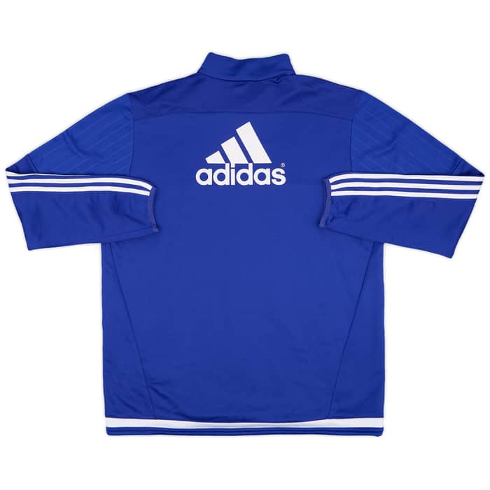 2015-16 Chelsea adidas 1/4 Zip Training Top - 8/10 - (XL)