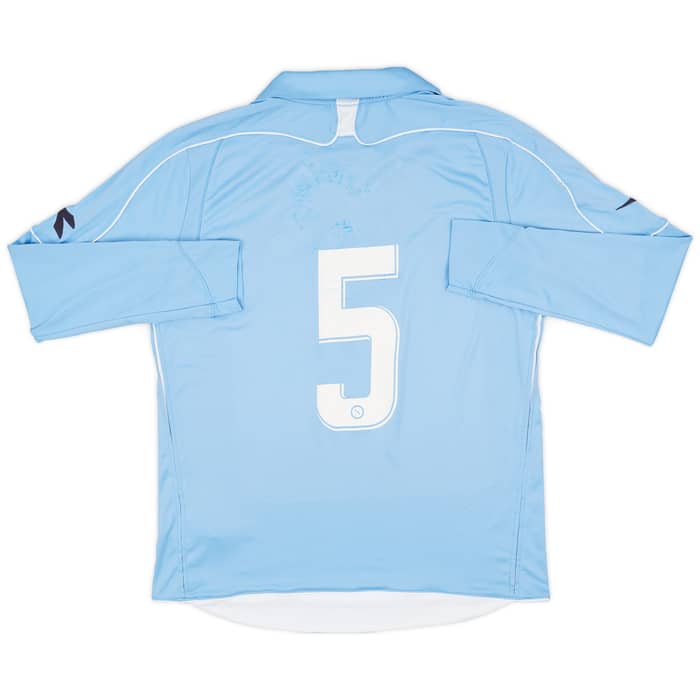 2008-09 Napoli Home L/S Shirt #5 - 4/10 - (XL)