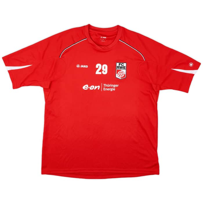2017-18 Rot-Weiss Erfurt Jako Player Issue Training Shirt #29 - 9/10 - (M)