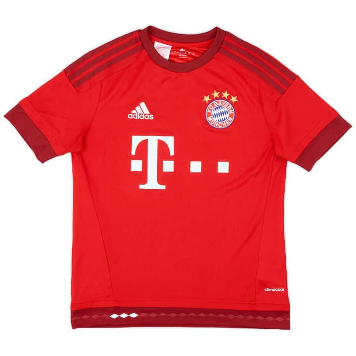 2015-16 Bayern Munich Home Shirt - 9/10 - (L.Boys)