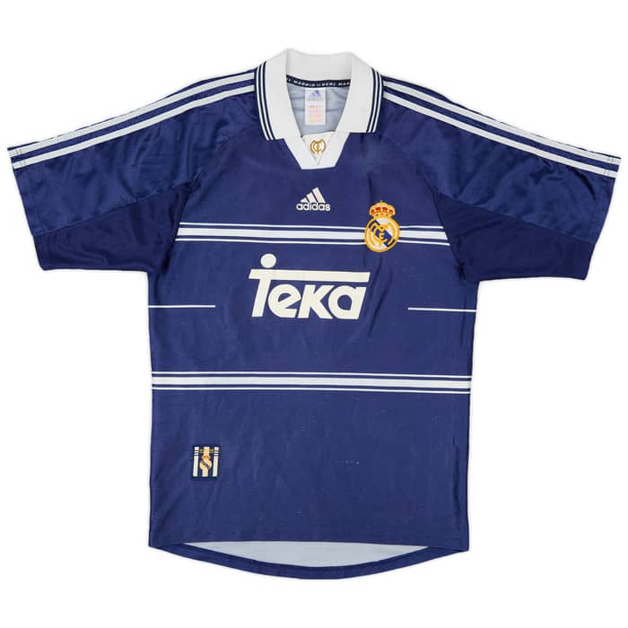 1998-99 Real Madrid Away Shirt Raul #7 - 5/10 - (S)