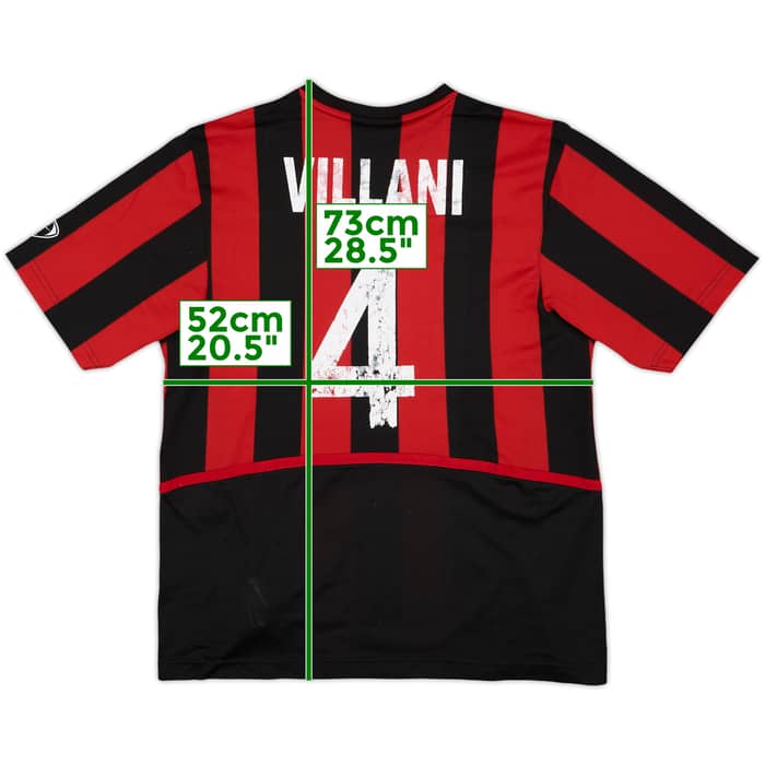 2005-06 Nike Template Shirt (Sorrento) Villani #4 - 4/10 - (L)