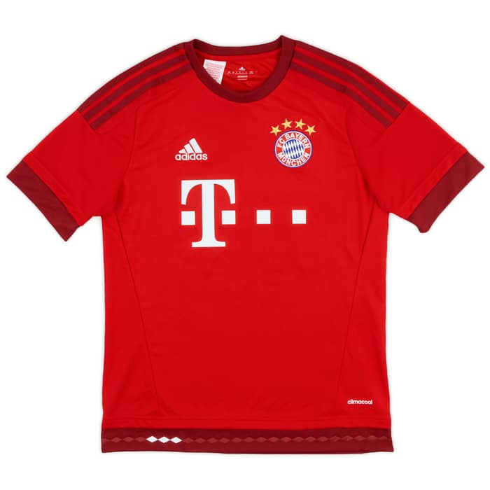 2015-16 Bayern Munich Home Shirt Vidal #23 - 8/10 - (XL.Boys)