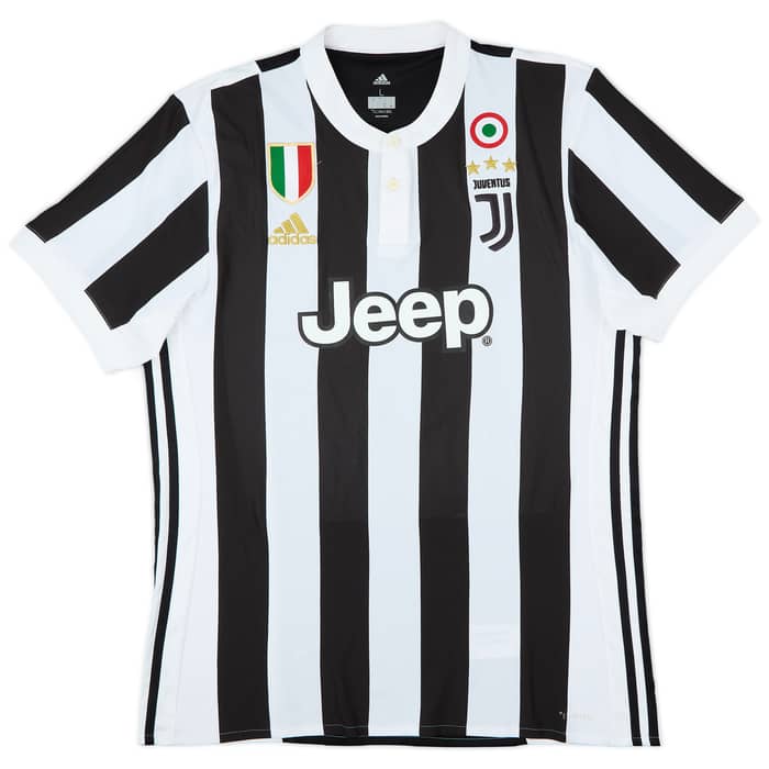 2017-18 Juventus Home Shirt Pjanic #5 - 8/10 - (L)