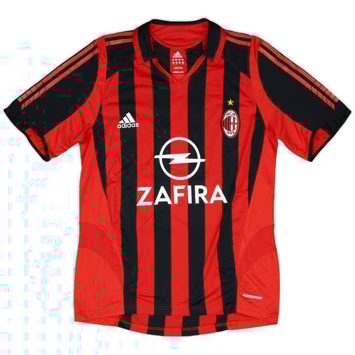 2005-06 AC Milan Match Issue Home Shirt #16