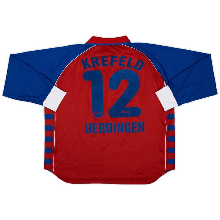 1990s Lotto Template L/S Shirt #12 - 7/10 - (XL)