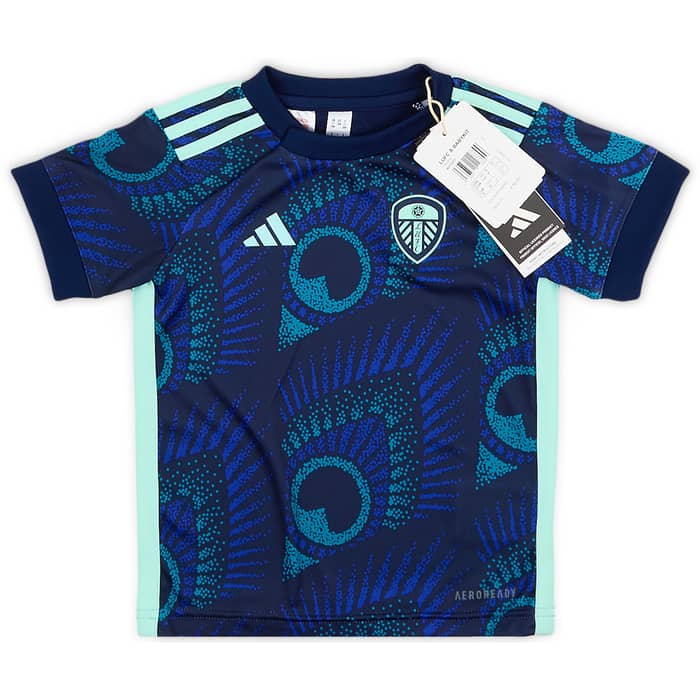 2023-24 Leeds United Away Shirt & Shorts Kit (BABY)