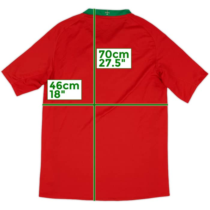 2008-10 Portugal Home Shirt - 9/10 - (XL.Boys)
