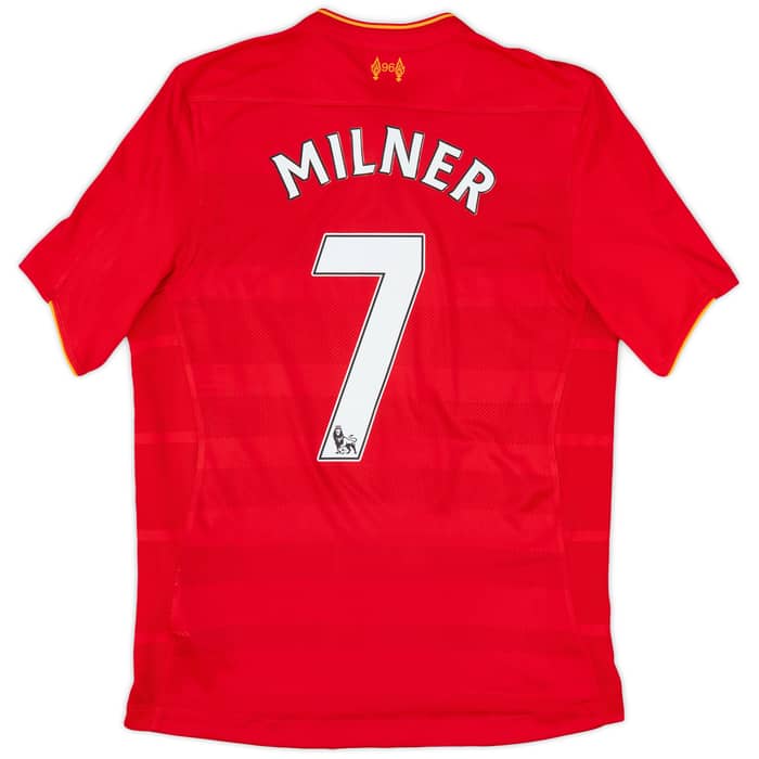2016-17 Liverpool Home Shirt Milner #7 - 6/10 - (S)