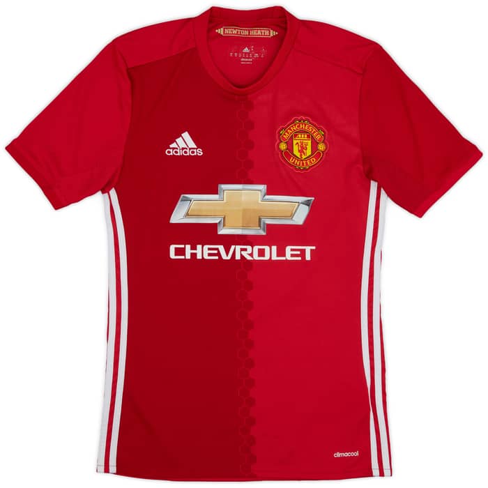 2016-17 Manchester United Home Shirt Ibrahimovic #9 - 9/10 - (XS)