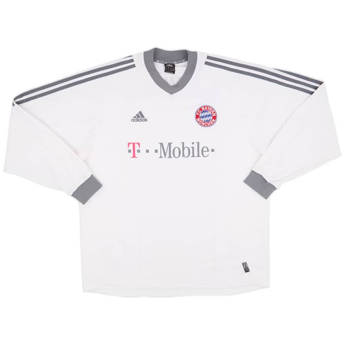 2002-03 Bayern Munich Away L/S Shirt Ballack #13 - 9/10 - (XL)