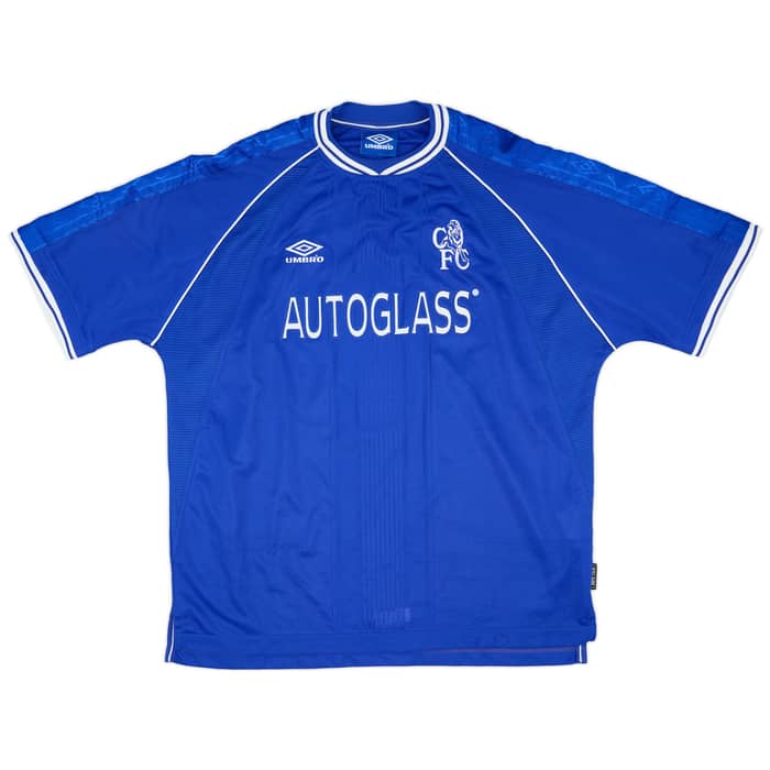 1999-01 Chelsea Home Shirt Desailly #6 - 9/10 - (XXL)