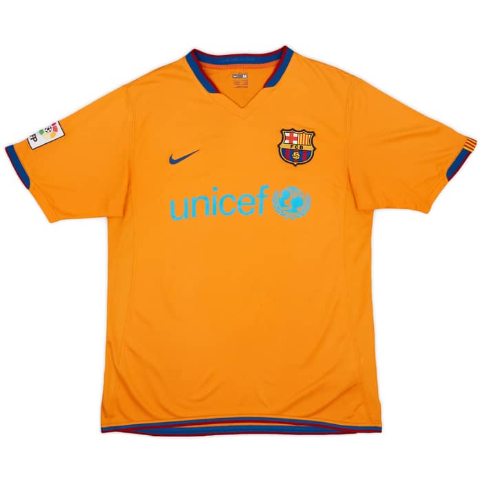2006-08 Barcelona Away Shirt Messi #19 - 6/10 - (M)