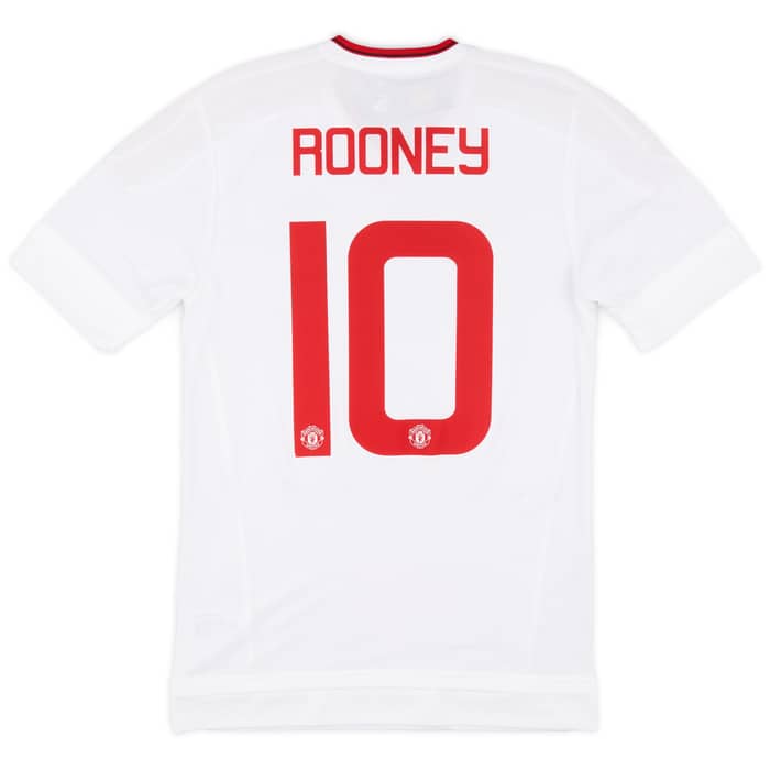 2015-16 Manchester United Player Issue Away Shirt Rooney #10 (S/M)