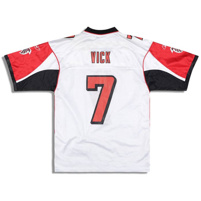 2005-06 Atlanta Falcons Vick #7 Reebok On Field Jersey (Away) XL