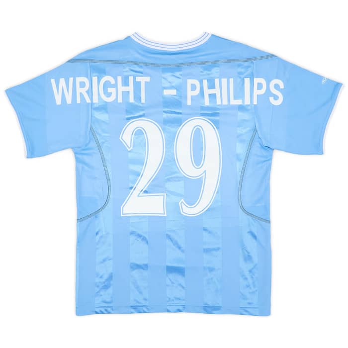 2003-04 Manchester City Home Shirt Wright-Philips #29 - 6/10 - (XL.Boys)