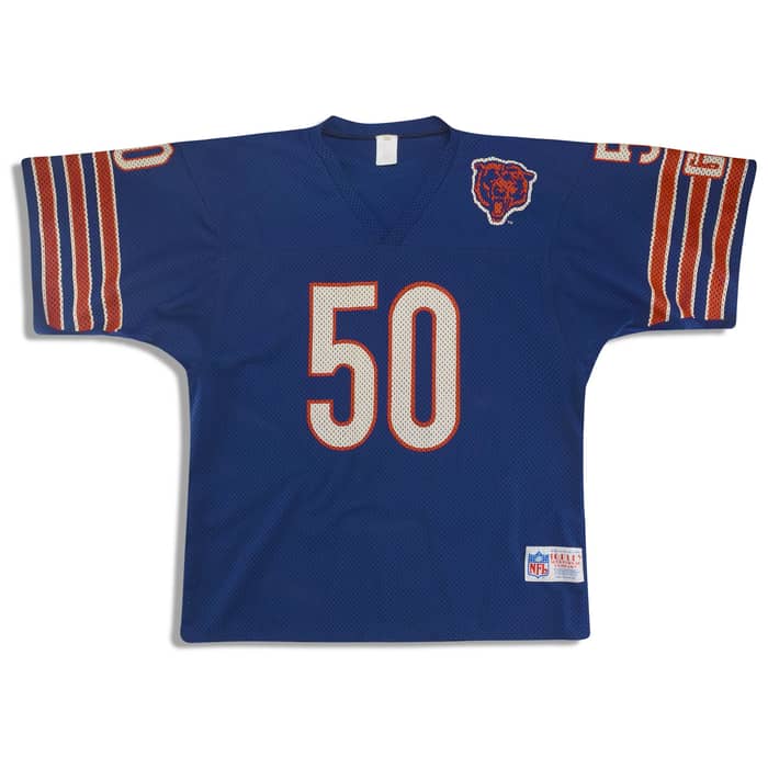 1990 Chicago Bears Singletary #50 Topley Sportswear Jersey (Home) L