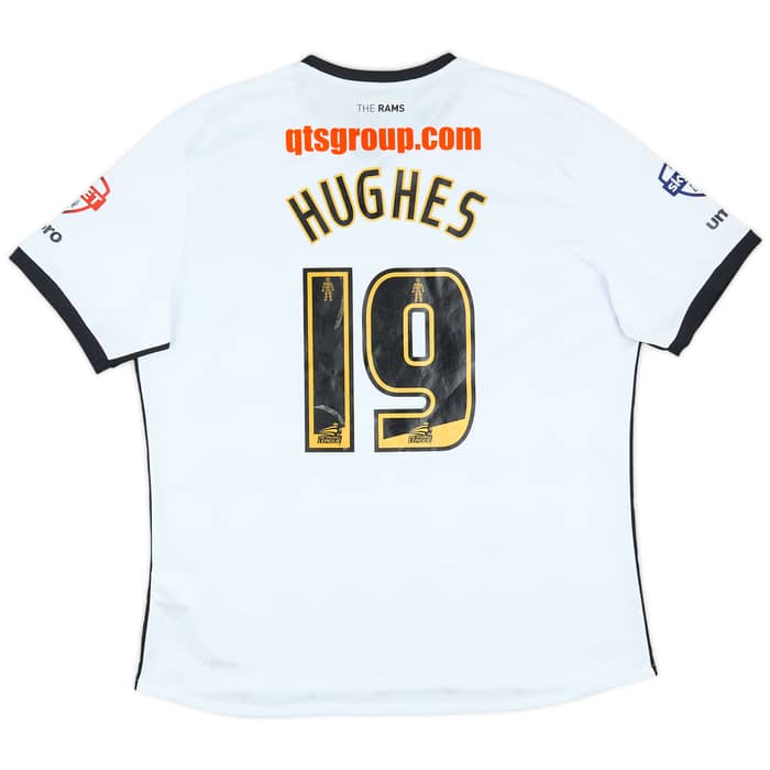 2015-16 Derby County Home Shirt Hughes #19 - 7/10 - (XXL)