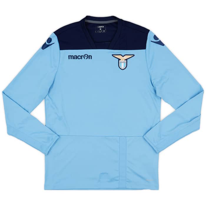 2012-13 Lazio Macron Training L/S Shirt - 7/10 - (M)