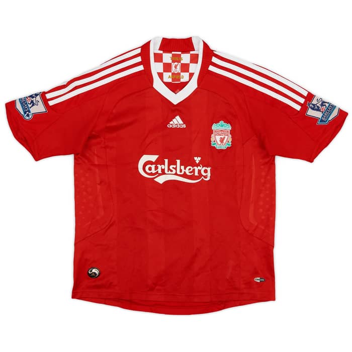2008-10 Liverpool Home Shirt Torres #9 - 5/10 - (M.Boys)