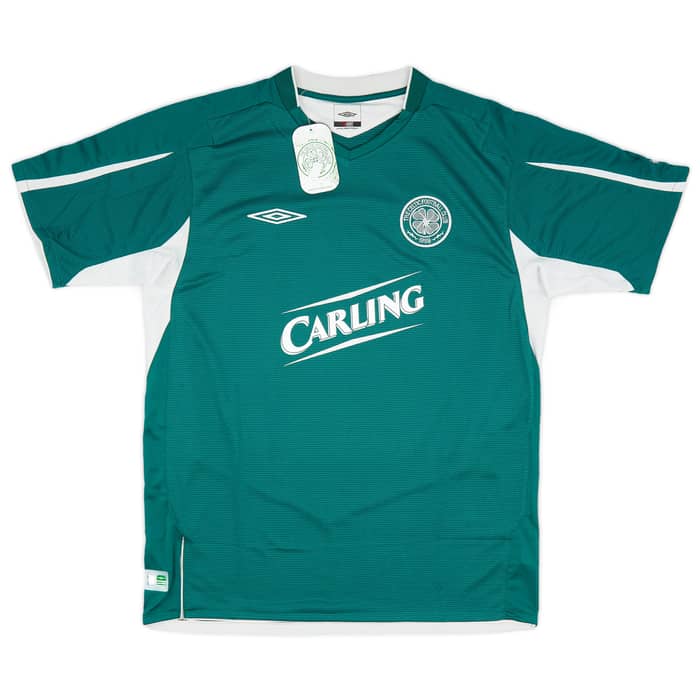 2004-05 Celtic Away Shirt Juninho #7