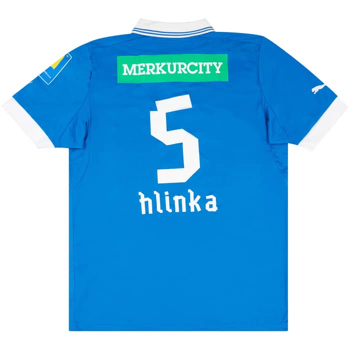 2012-13 Wiener Neustadter SC Match Issue Signed Home Shirt Hlinka #5
