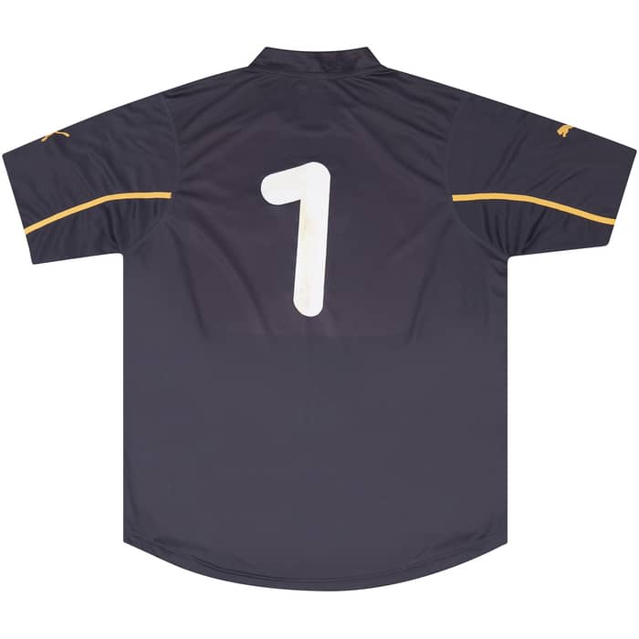 2008 Belarus Match Issue GK Shirt #1 (Amelchenko) v England