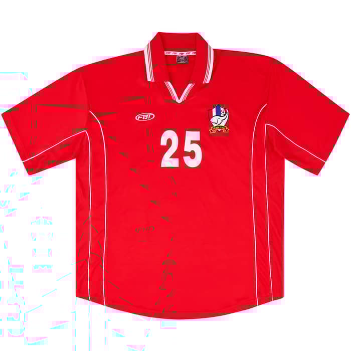 2002 Thailand U-23 Match Issue Home Shirt #25 (v PSV)
