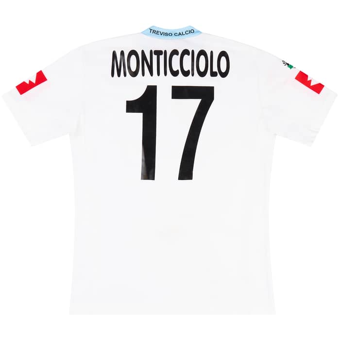 2003-04 Treviso Match Issue Away Shirt Monticciolo #17