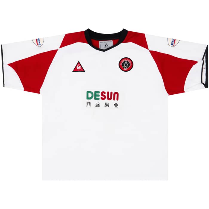 2003-04 Sheffield United Match Issue Away Shirt Page #6