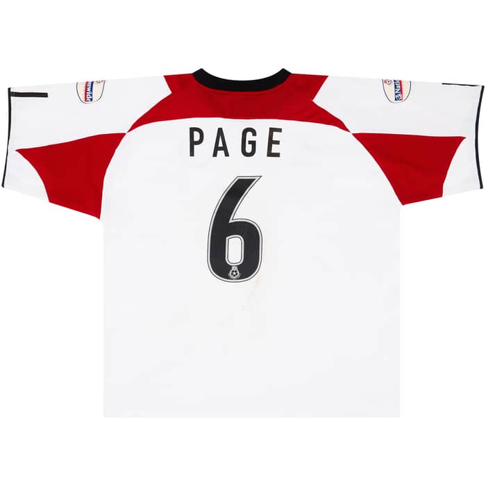 2003-04 Sheffield United Match Issue Away Shirt Page #6