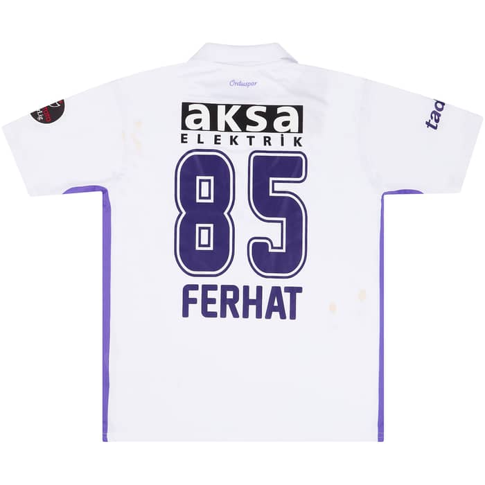 2012-13 Orduspor Match Issue Away Shirt Ferhat #85 (v Kayserispor)