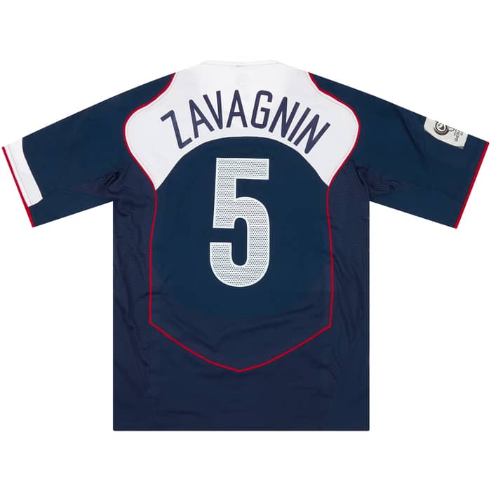 2004-05 USA Match Issue Away Shirt Zavagnin #5