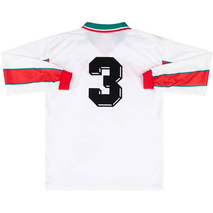 1999 Belarus Match Worn Home L/S Shirt #3 (Tarlowski) v Italy