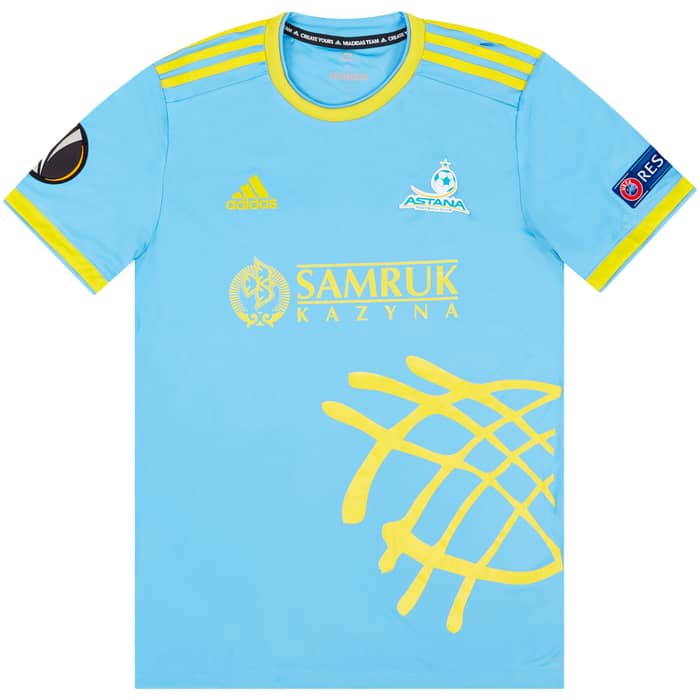 2018-19 FC Astana Match Issue Europa League Away Shirt Richard #20