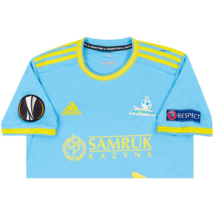 2018-19 FC Astana Match Issue Europa League Away Shirt Richard #20