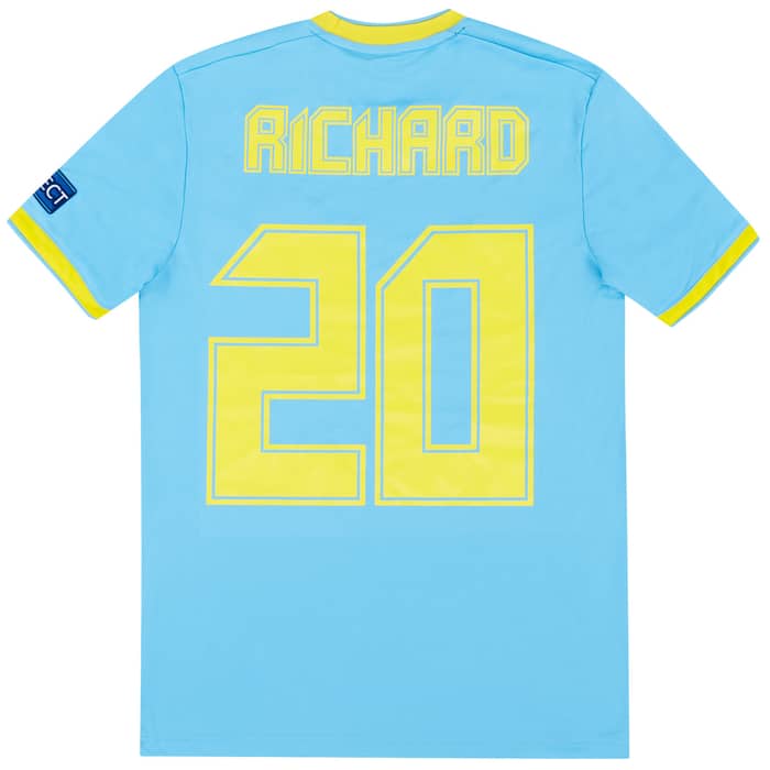 2018-19 FC Astana Match Issue Europa League Away Shirt Richard #20