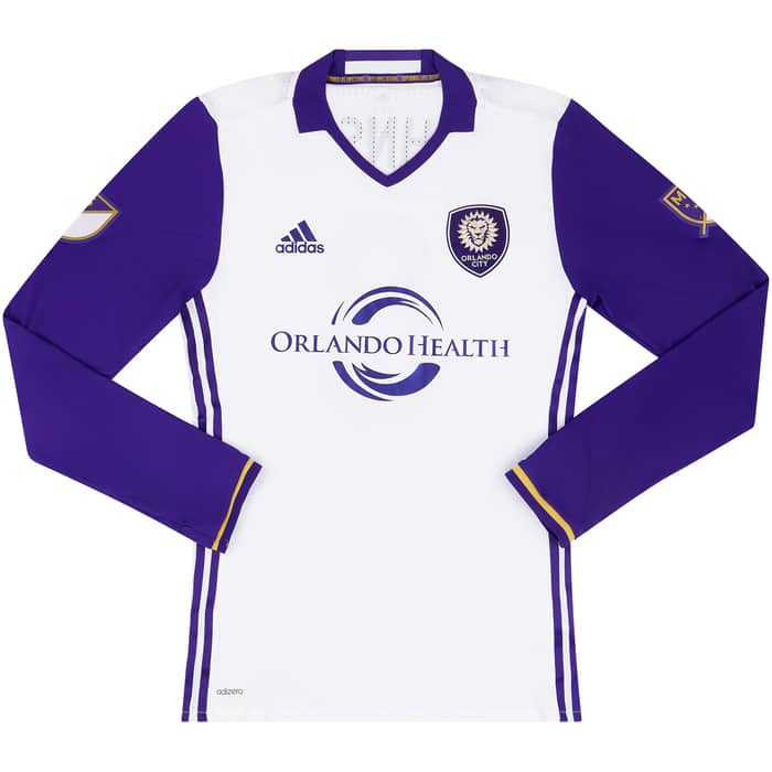 2017 Orlando City Match Issue Away L/S Shirt Johnson #8