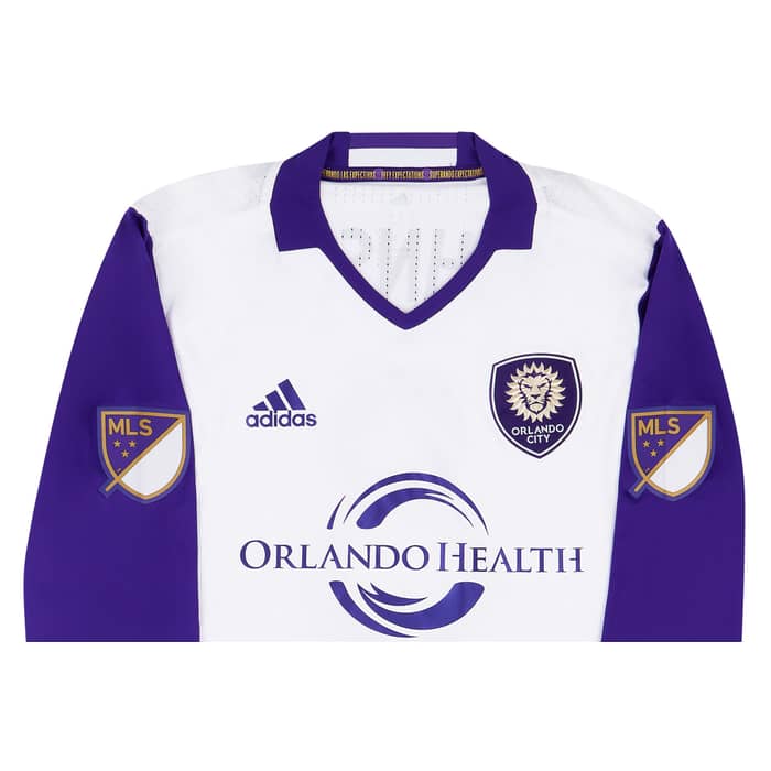2017 Orlando City Match Issue Away L/S Shirt Johnson #8