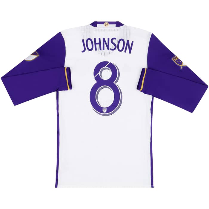 2017 Orlando City Match Issue Away L/S Shirt Johnson #8