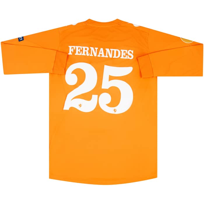 2011-12 FC Twente Match Issue Europa League GK Shirt Fernandes #25