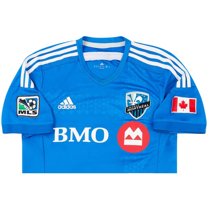 2014 Montreal Impact Match Issue Home Shirt Bernier #8