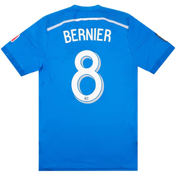 2014 Montreal Impact Match Issue Home Shirt Bernier #8