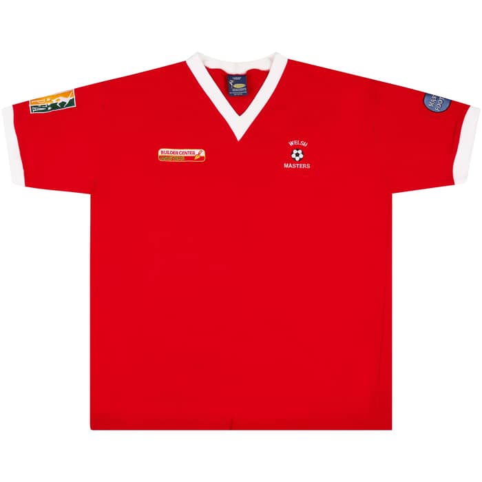 2004 Wales Football Masters Match Issue Home Shirt #7 (Blackmore)