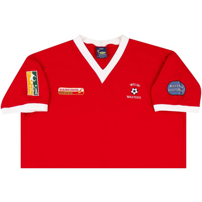 2004 Wales Football Masters Match Issue Home Shirt #7 (Blackmore)