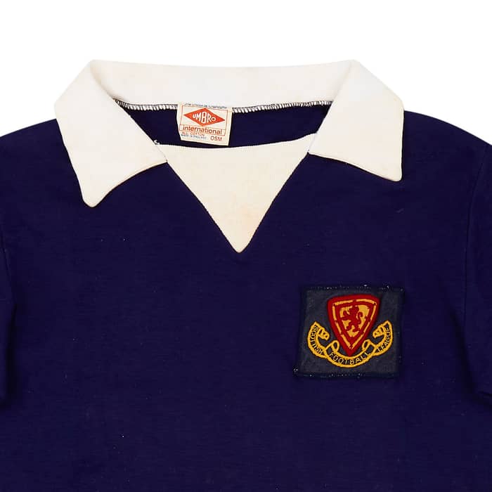 1972 Scottish League XI Match Issue Home L/S Shirt #14