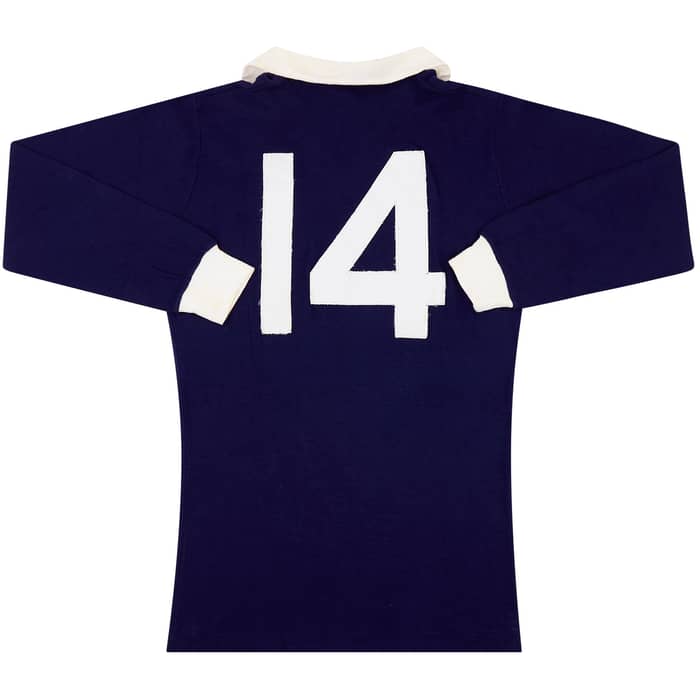 1972 Scottish League XI Match Issue Home L/S Shirt #14